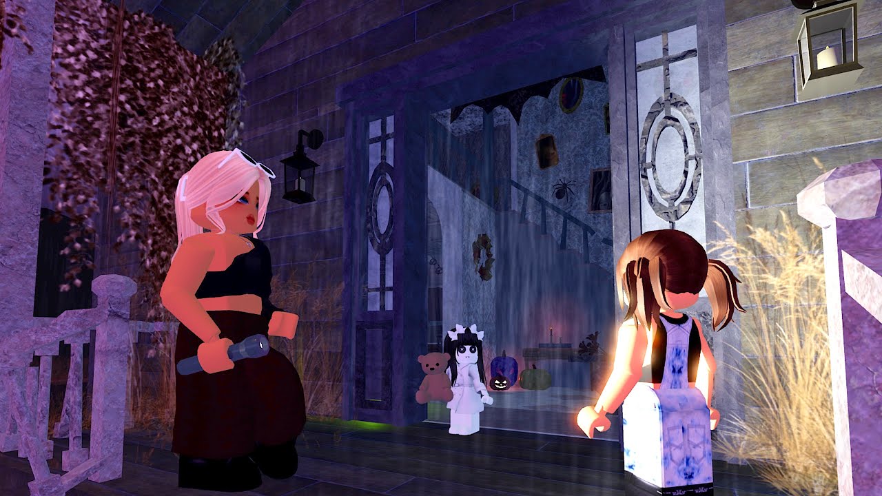 Visítamos una casa abandonada 😰 #roblox #roleplay #