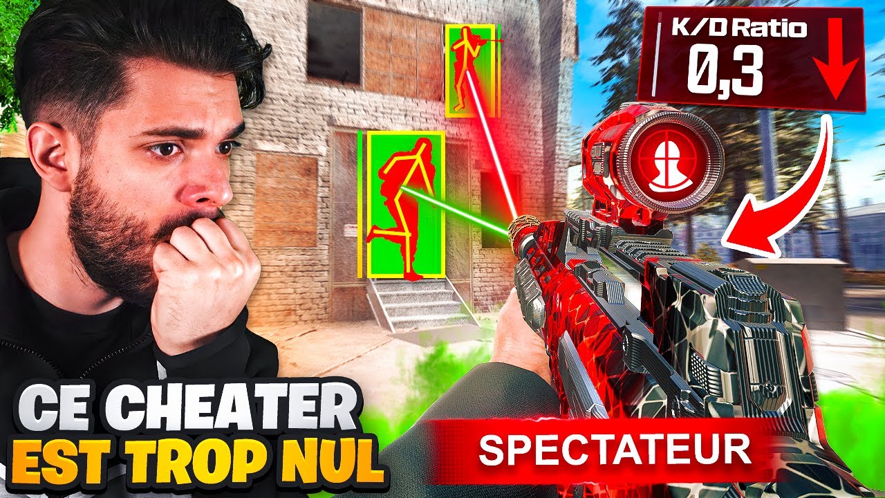 JE SPEC LE  CHEATER le plus MAUVAIS de WARZONE