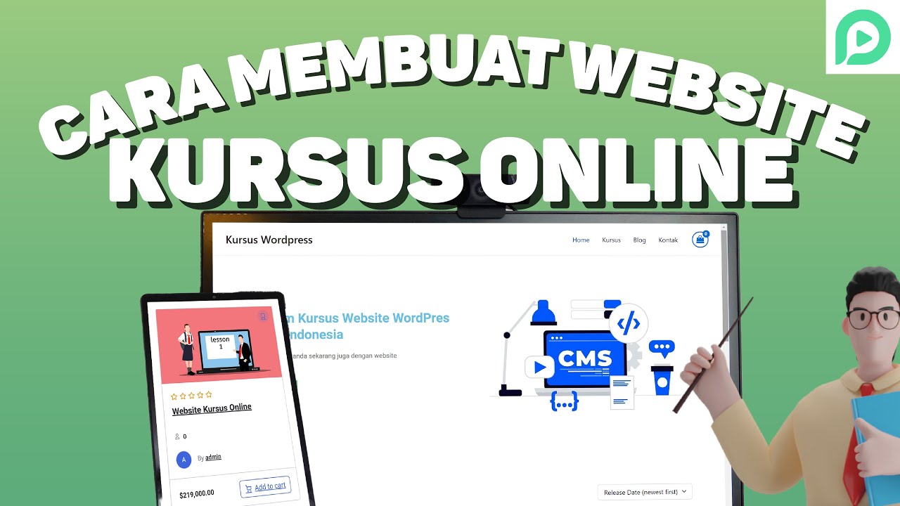 Cara Membuat Website KURSUS ONLINE dari 0 untuk Pemula - Full Lengkap (2023)