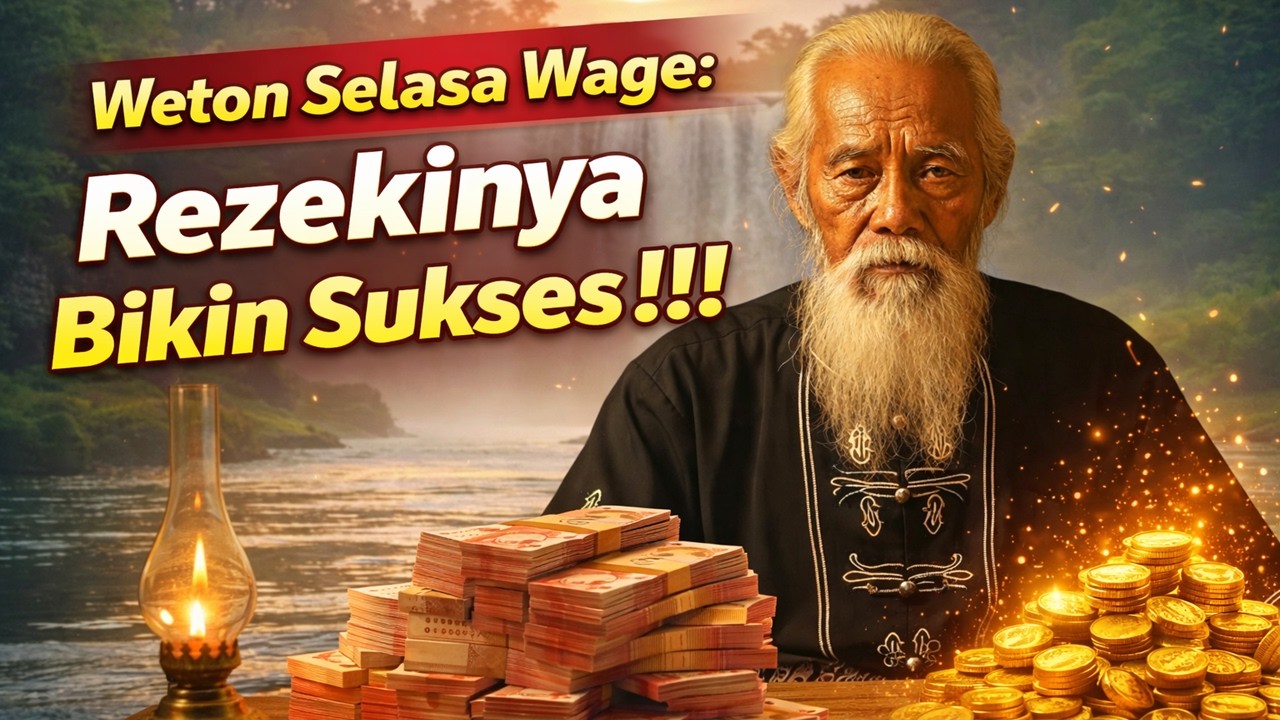 Weton SELASA WAGE: REZEKINYA DATANG DIAM-DIAM, SUKSESNYA BIKIN KAGET!