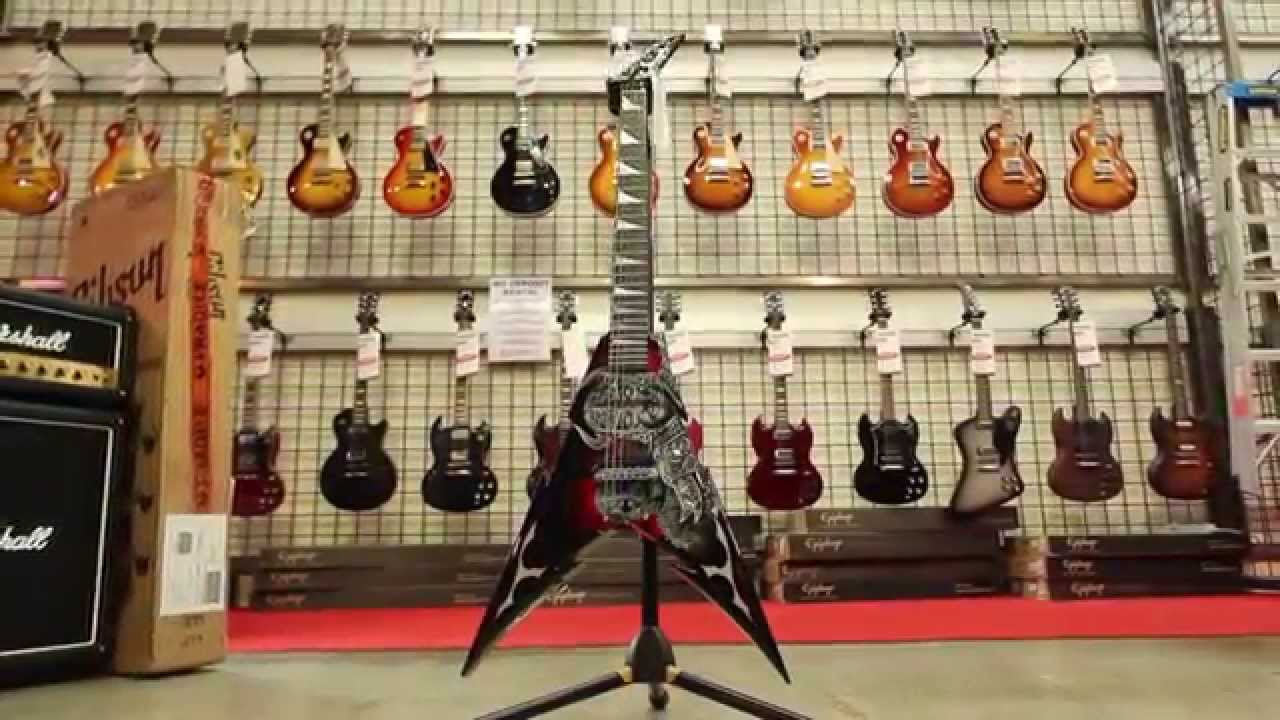 Jackson Custom Shop Guitars from NAMM