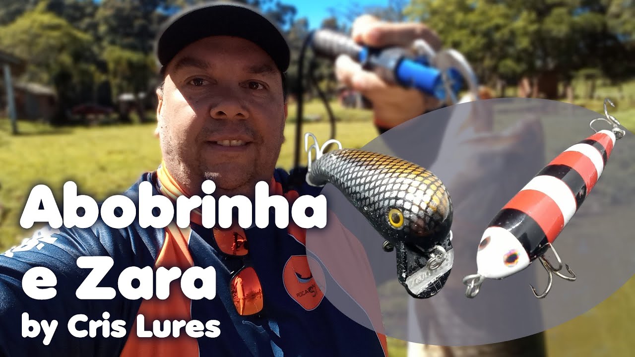 TEVE VARA QUEBRADA, ISCAS CRIS LURES NOTA 10 E MUITA TRA&Iacute;RA MONSTRA