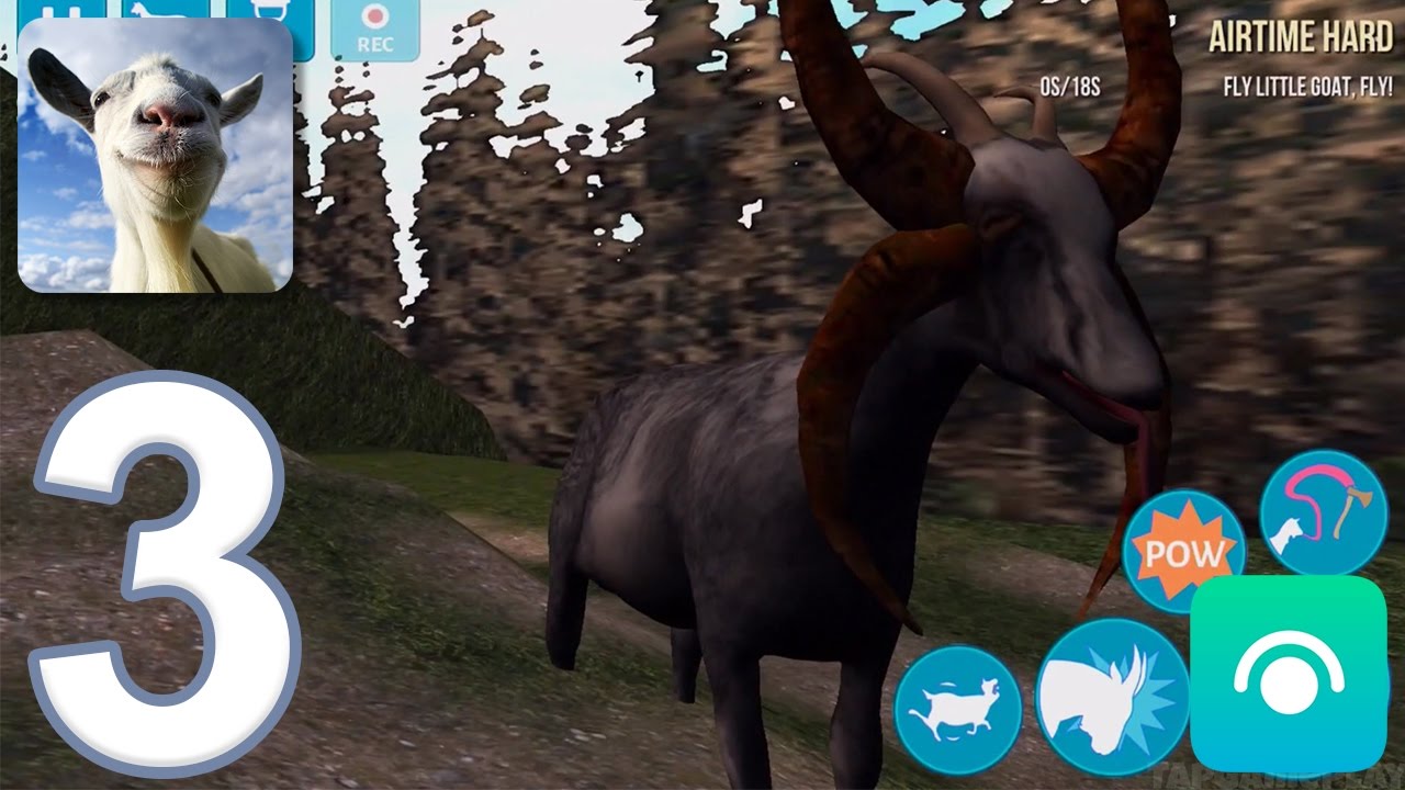Goat Simulator - Gameplay Walkthrough Part 3 - Goatville Completed (iOS, Android)