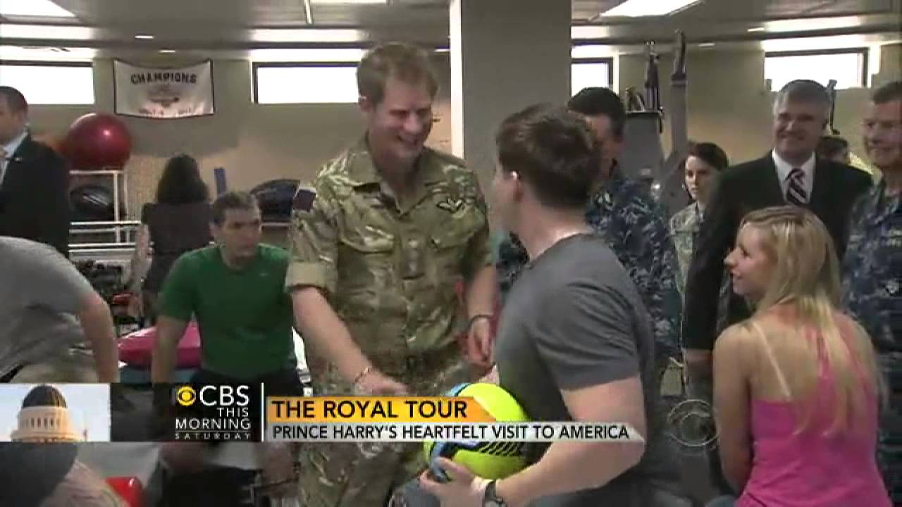 Prince Harry continues his royal U.S. tour
