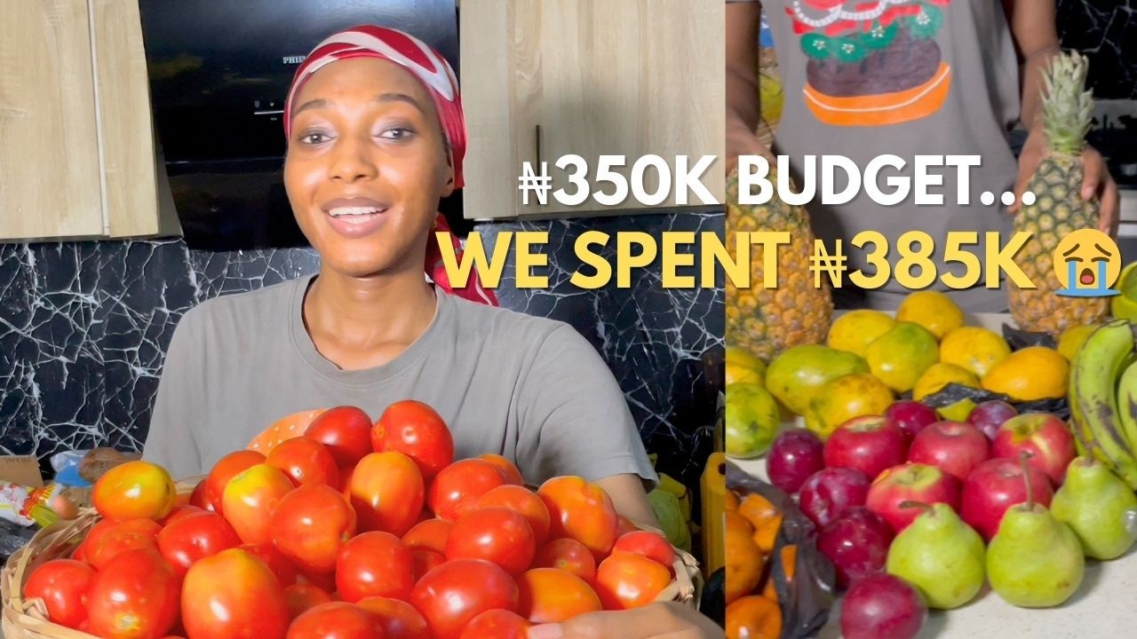 N350k Budget... We Spent N385k 😭 Lagos Market Prices 2026