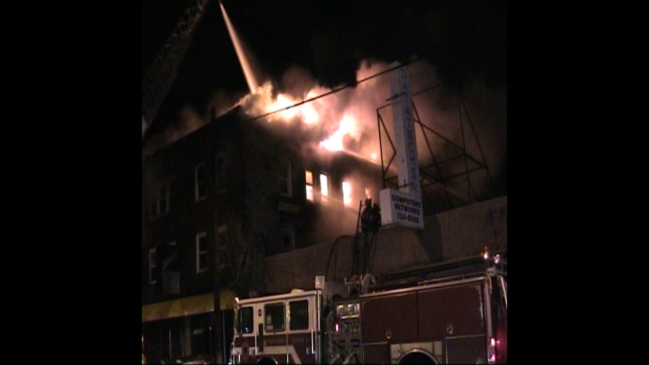 *archive* Pawtucket, RI General alarm fire with mayday, Broad St. 12.26.03