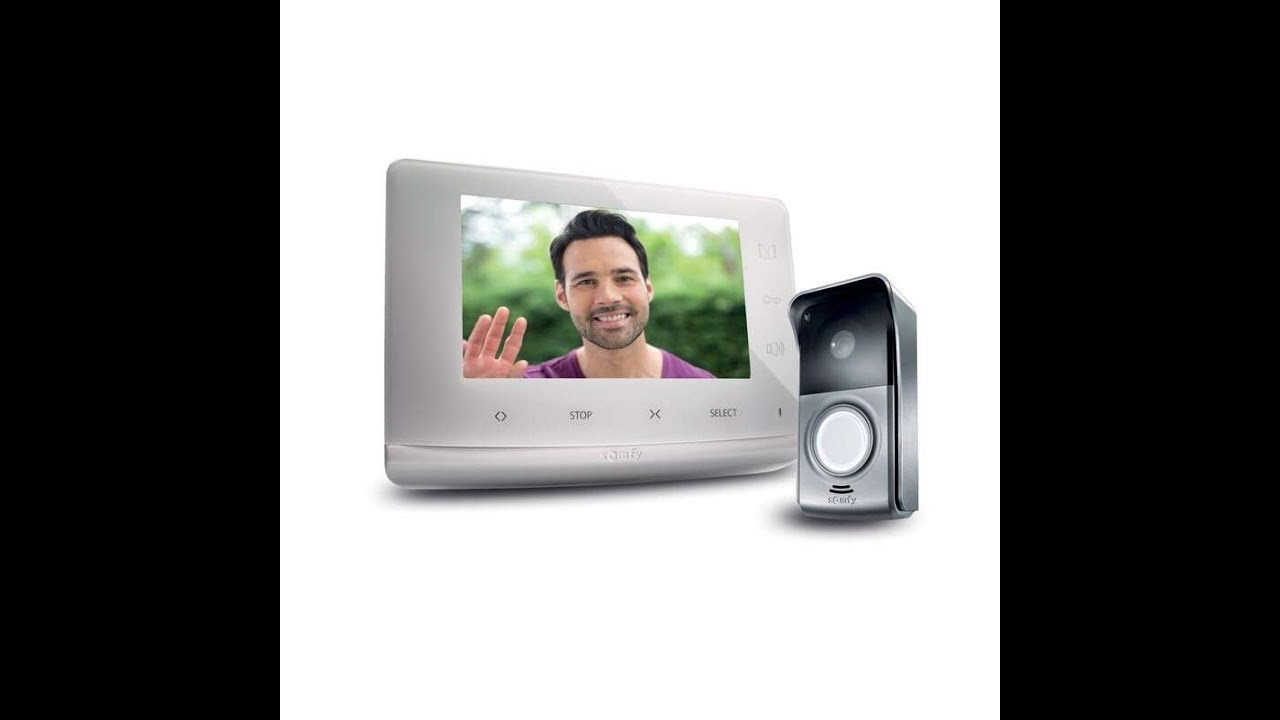 somfy video door phone v300 طريقة تركيب وظبط اعدادات