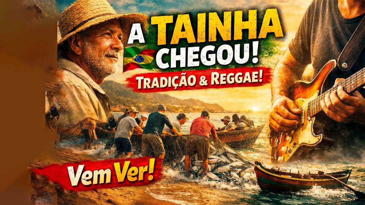 A Pesca da Tainha Começou! 🌊🎣 Tradição, União e Esperança no Reggae Catarinense