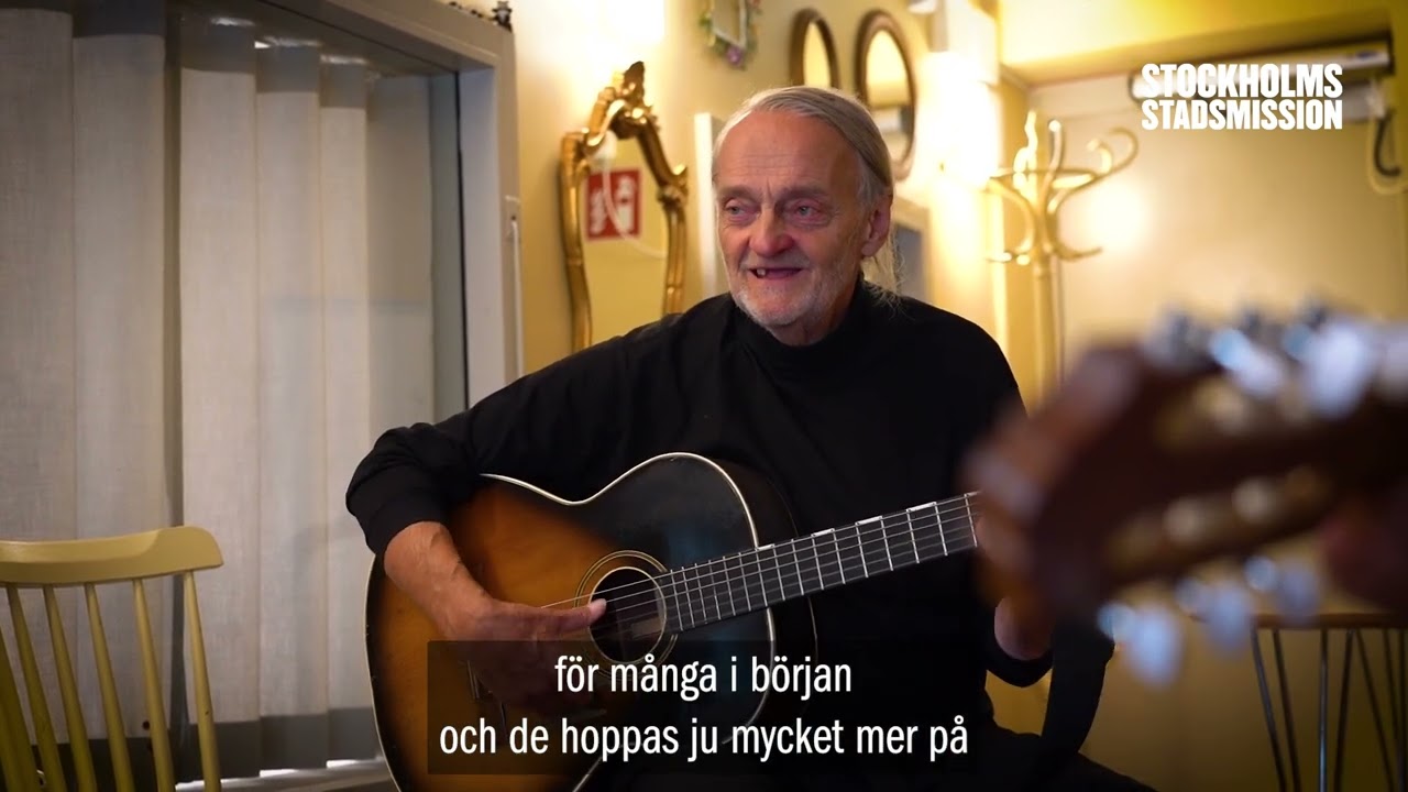Trubadurkurs på Mötesplats Mariatorget med Per Hellberg