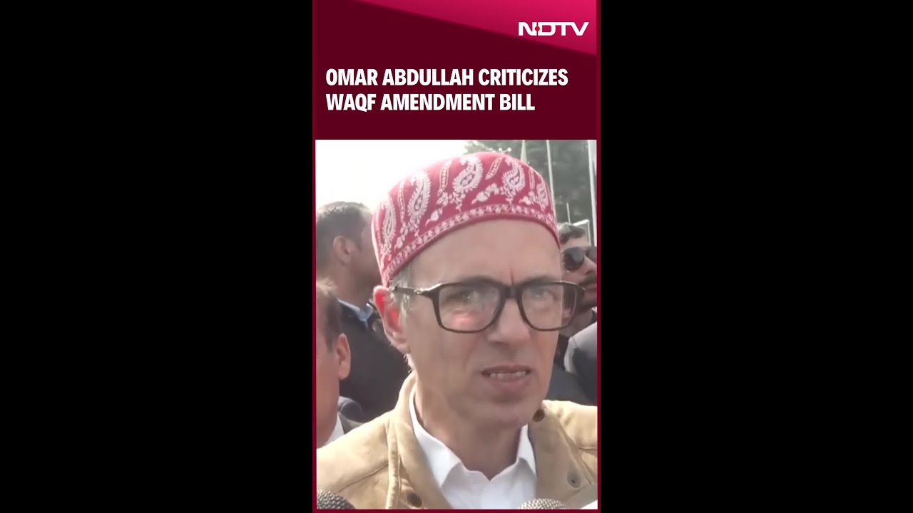 J&K CM Omar Abdullah criticizes Waqf Amendment Bill, Claims &ldquo;It Targets One Religion&rdquo;