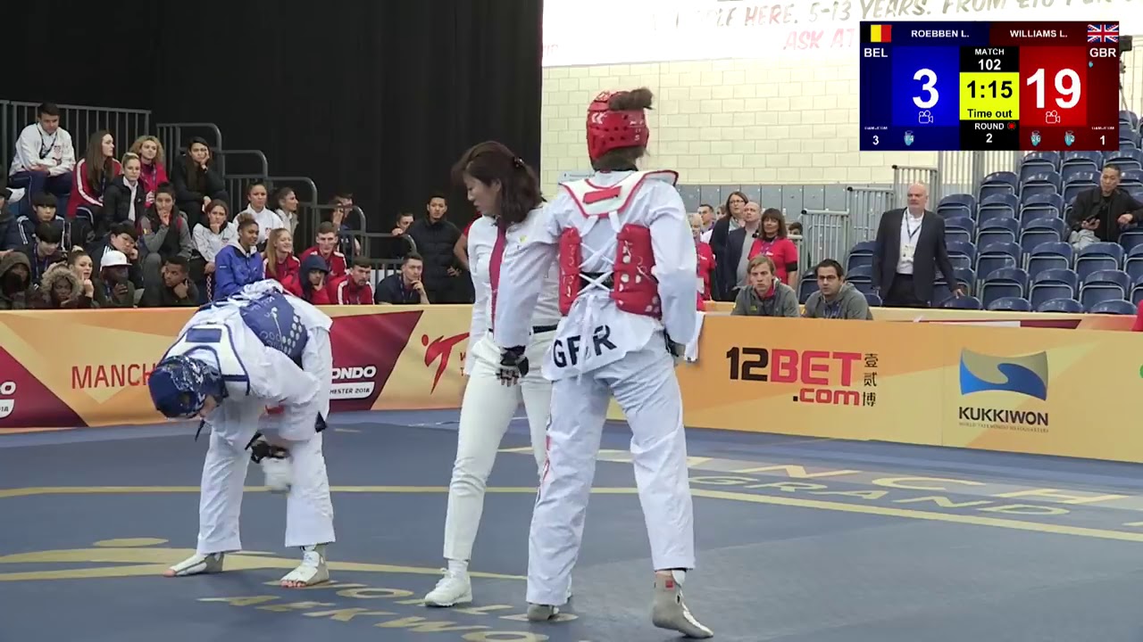 Lauren Williams (GBR) - ) Laura petra s. Roebben (BEL)