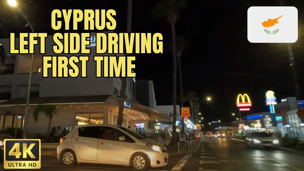 Driving on the Left Side in Cyprus: Essential Guide and Tips|4K