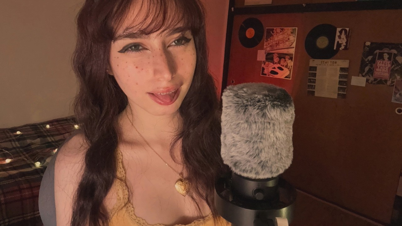 ˚.⁺ ¿Aguantarás este MOUTH SOUNDS + SPIT PAINTING? (gentil) ASMR