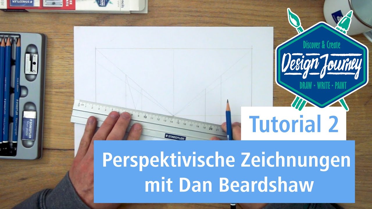 Einpunktperspektive - Tutorial 2 | STAEDTLER Art Class