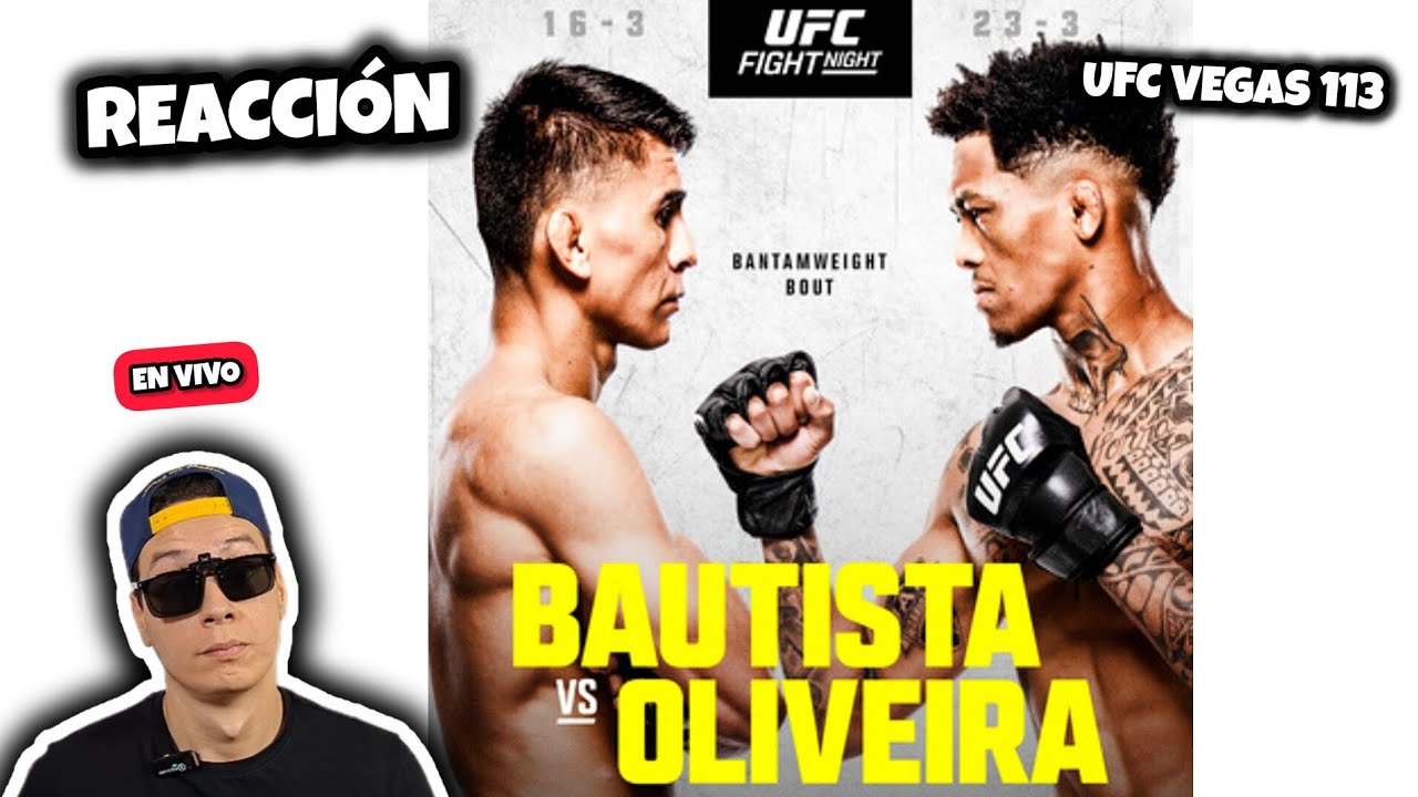 REACCIÓN a BAUTISTA vs OLIVEIRA y el primer META APEX‼️