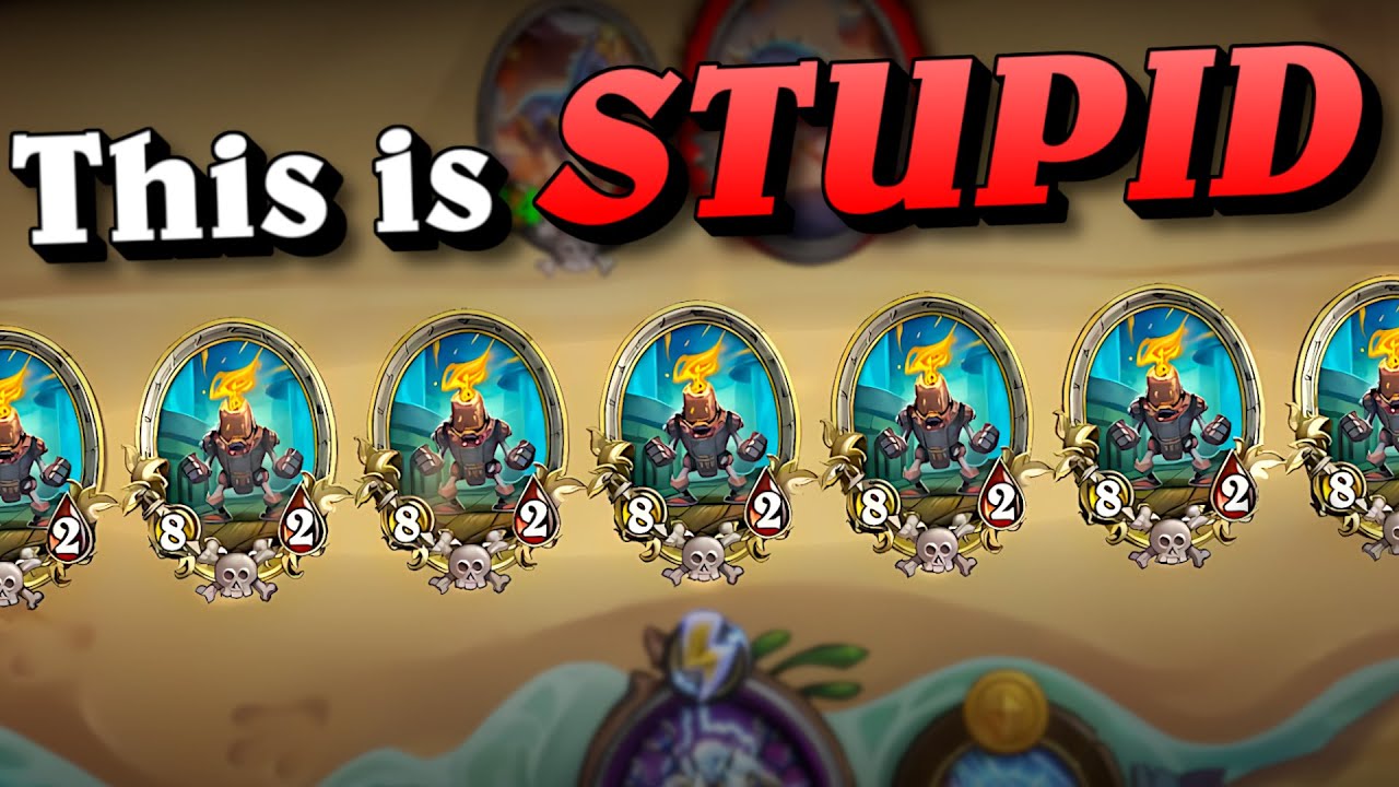 This Lighter Exodia is just Disgusting… | Hearthstone Battlegrounds