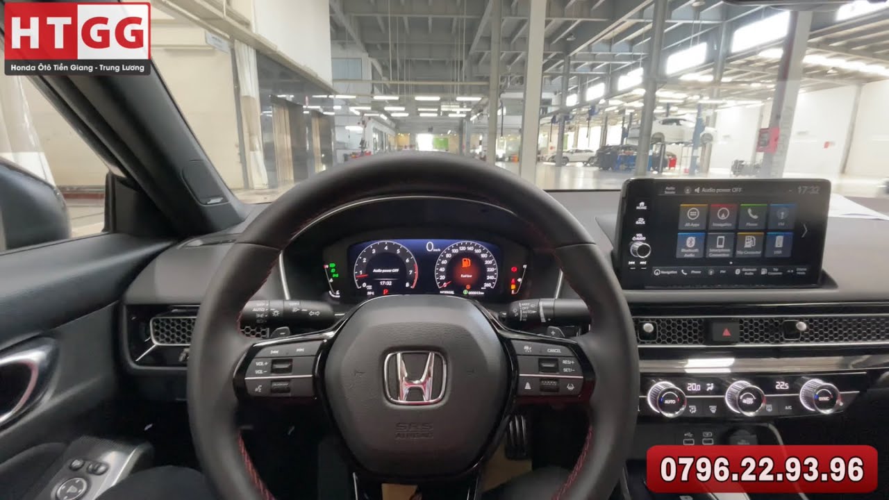 Hướng Dẫn Sử Dụng Các Nút Chức Năng Trên Vô Lăng, Màn Hình Honda Civic RS 2021 2022 2023