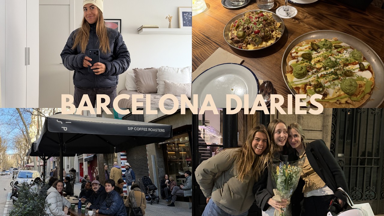 Vlog: 48 horas en Barcelona, con ganas de rutina, deporte, comida rica y unboxing 🌸🧴🌿