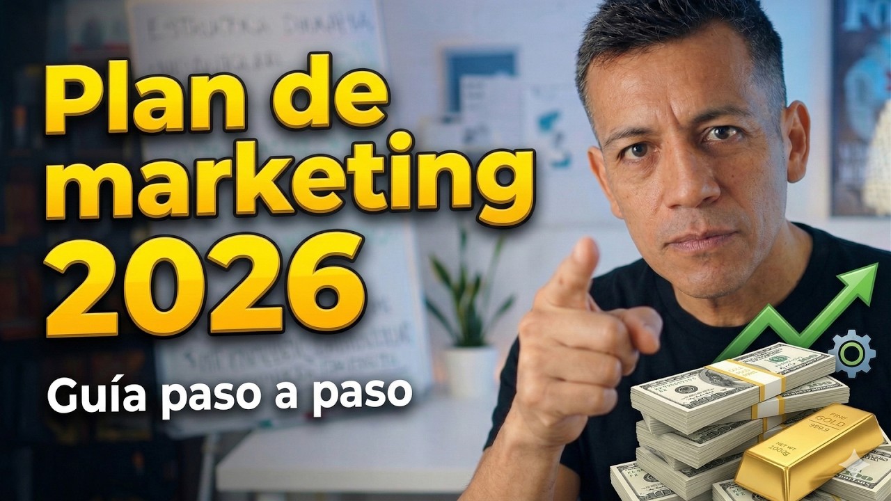 Crea tu PLAN DE MARKETING sin gastar en agencias (paso a paso)