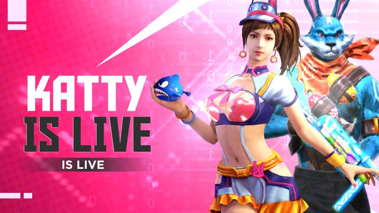 KATTY IS LIVE WITH RAISTAR & SNIPERLORD  || 💎 GIVEAWAY #gyangaming #totalgaming #freefire