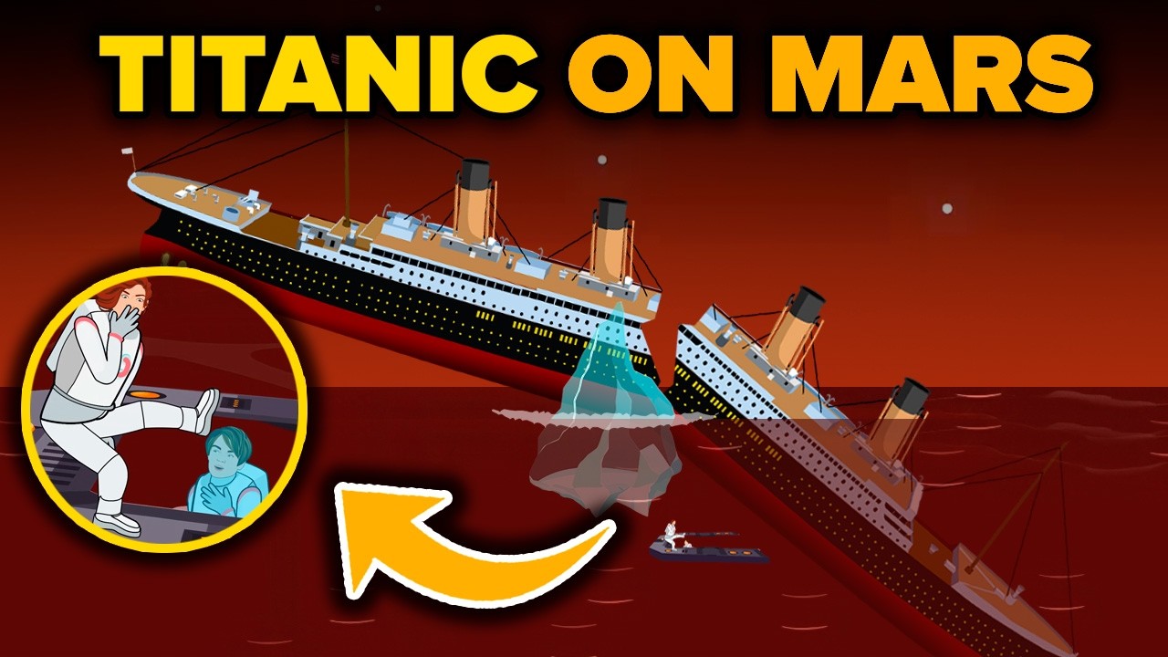 RMS Titanic Sinking on Mars | Animation