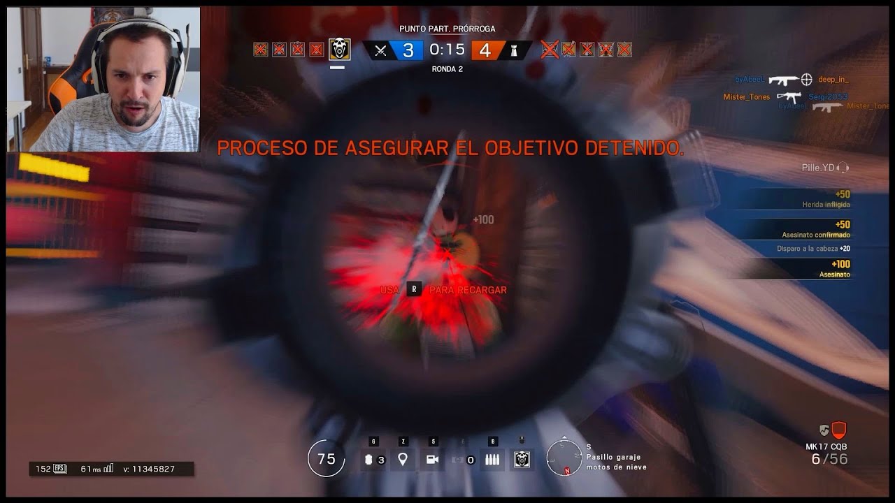 ARRASAMOS! MAS DE 20 BAJAS Y FULL TEAM / RAINBOW SIX SIEGE / BYABEEL