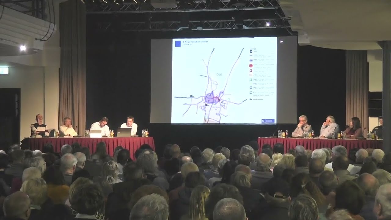 Séance d'information – nouveau concept de stationnement