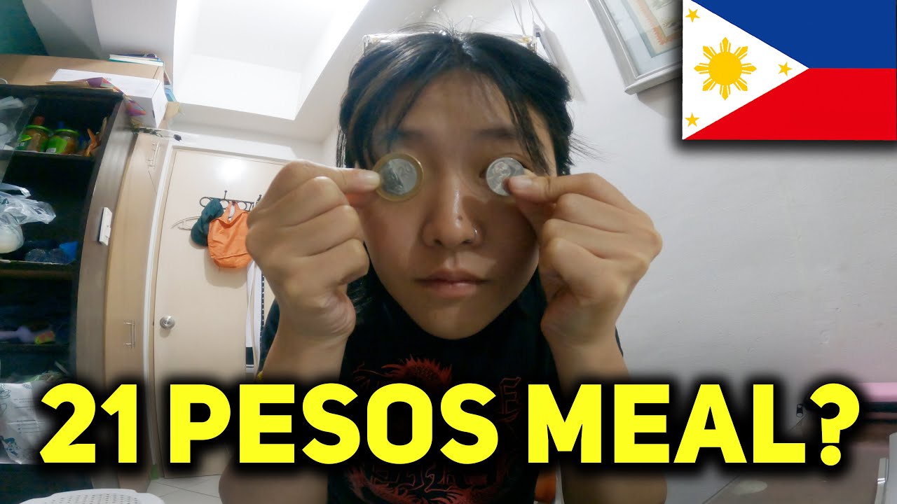 21 pesos per meal challenge (Filipino food / street food)
