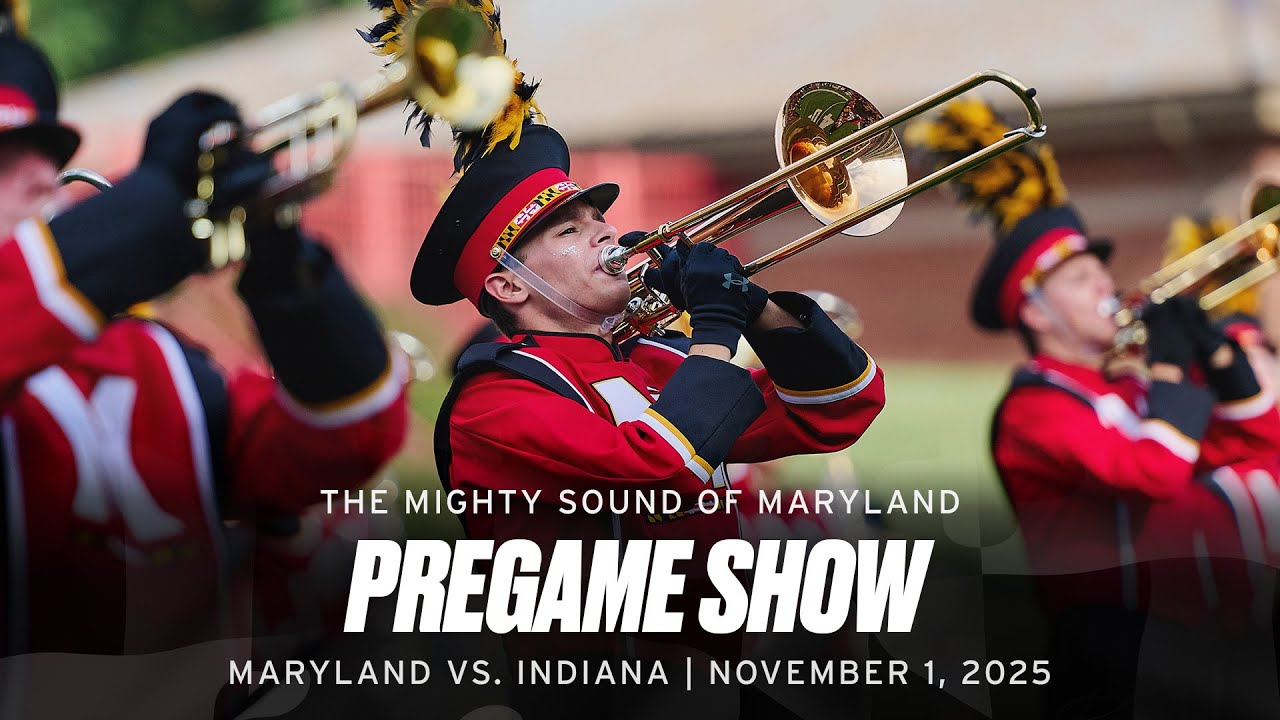 Mighty Sound of Maryland Pregame Show | Maryland vs. Indiana, November 1, 2025
