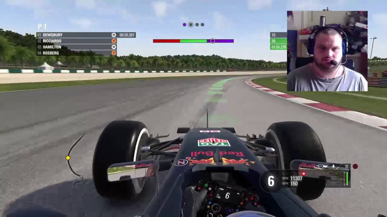 Let's Play F1 2016 Career Mode (Still winning)