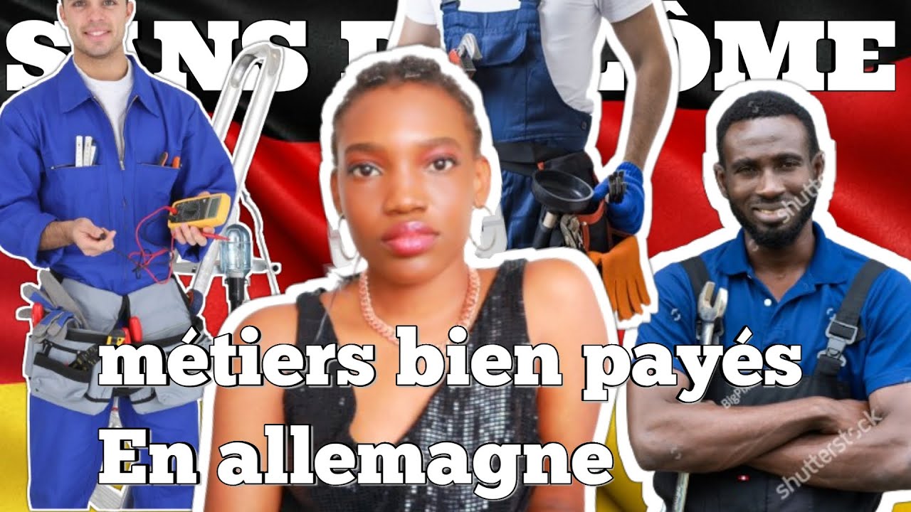 les m&eacute;tiers sans dipl&ocirc;me qui payent bien en Allemagne 🇩🇪