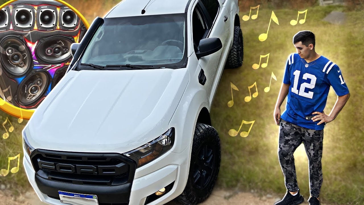 ESTALEI UM SOM POTENTE NA FORD RANGER