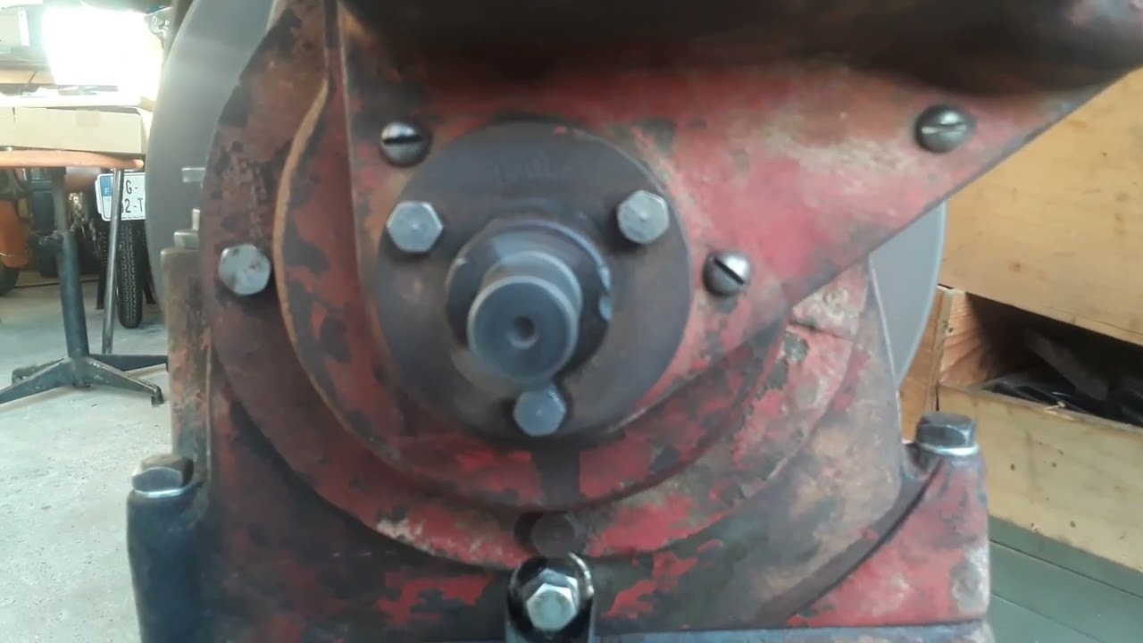 Second démarrage moteur fixe GUYOT type C après restauration complète