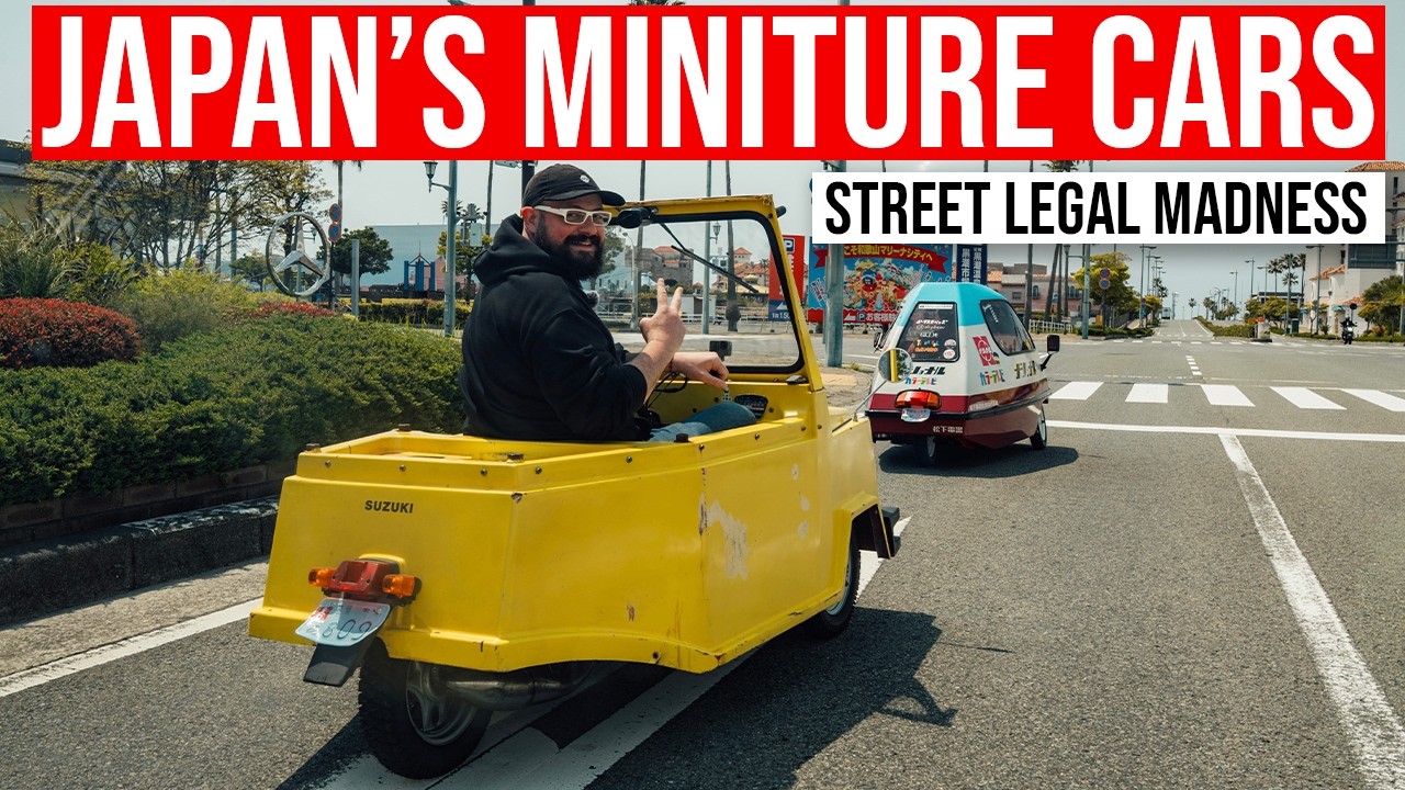Japan's Crazy Tiny Cars - Driving a Micro Car!