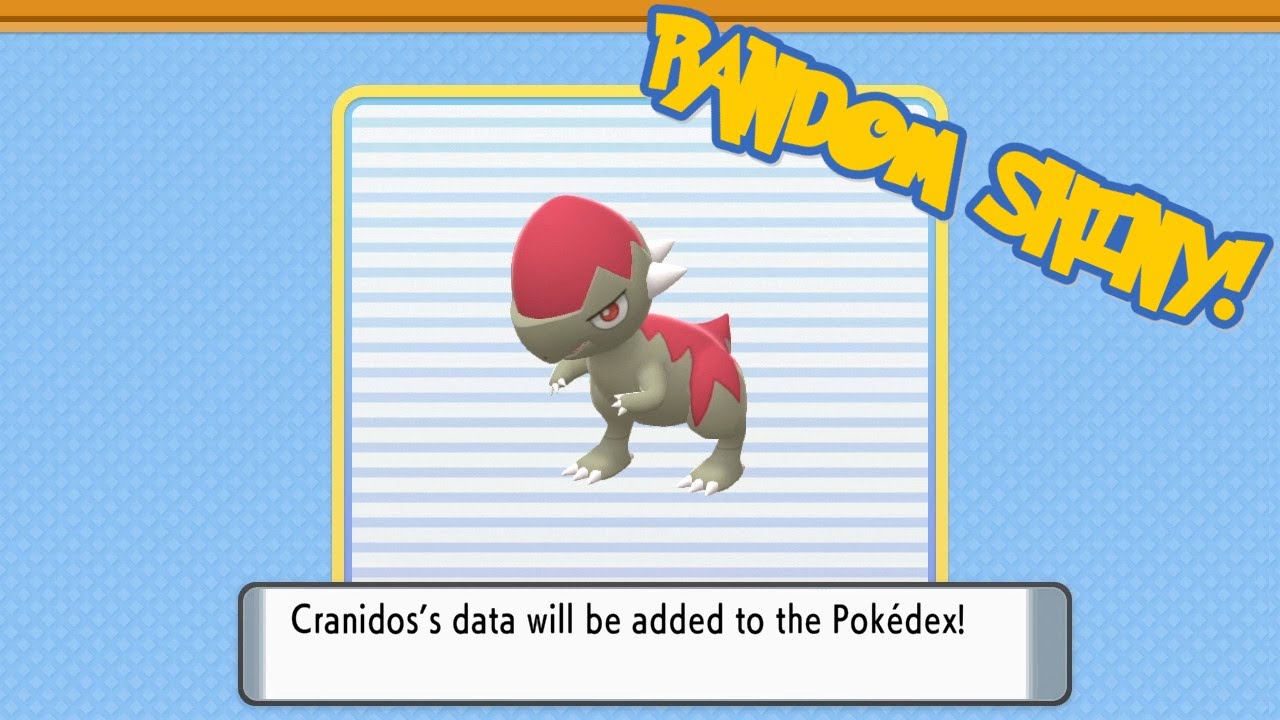 RANDOM SHINY CRANIDOS! My 1st fossil was a shiny in Pokémon BDSP!