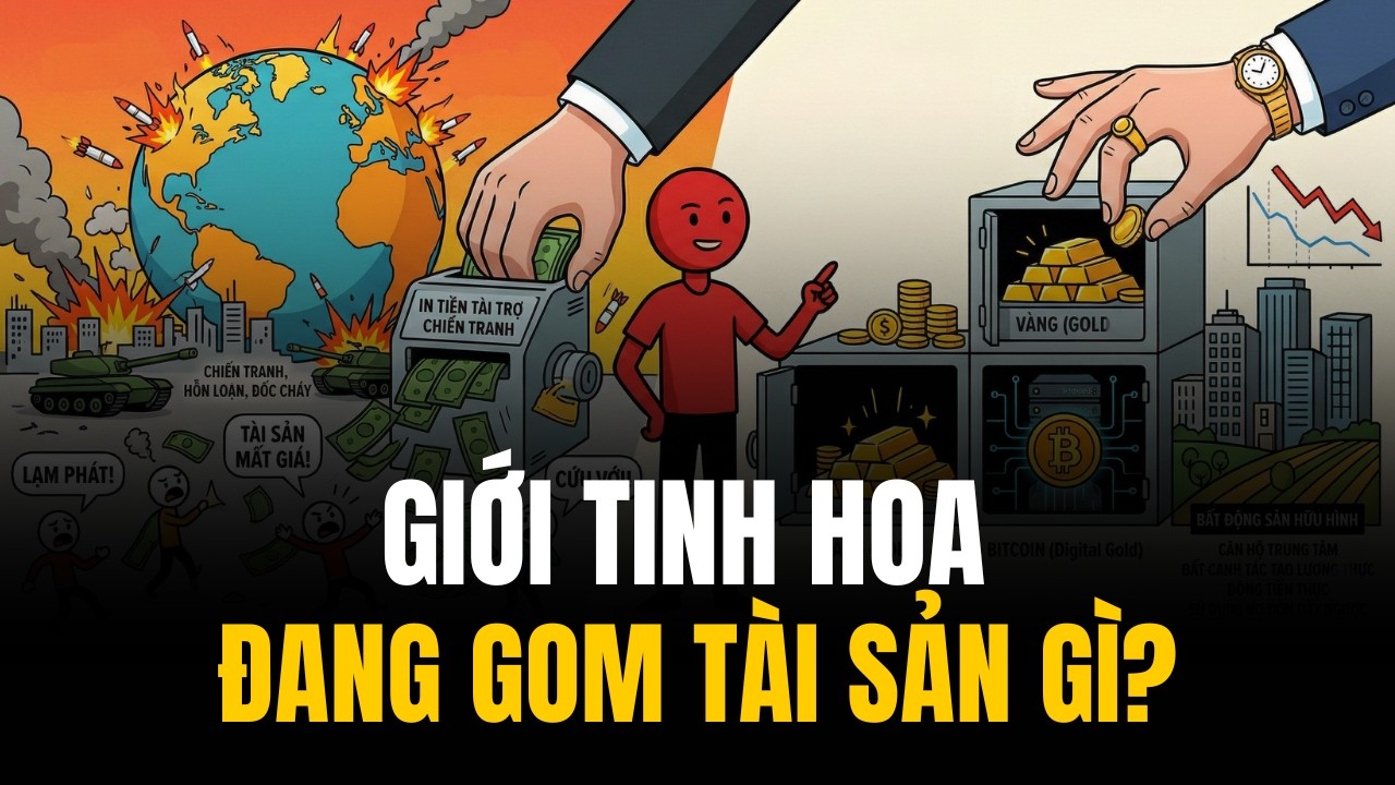 Chiến Tranh Thế Giới 3 Đã Bắt Đầu | Giới SIÊU GIÀU Đang Gom Gì Khi Thế Giới Bốc Cháy