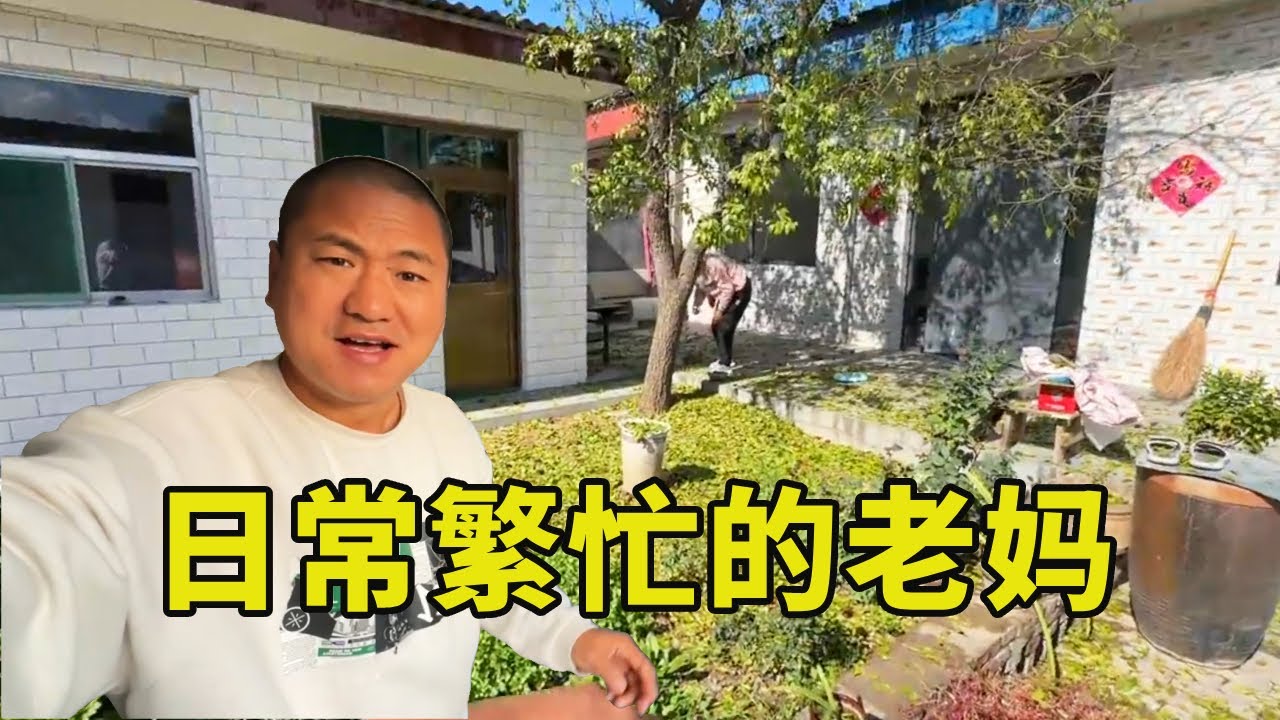 終於回到家啦，感覺我媽每天都非常的忙，總有做不完的事情【大海去旅行】