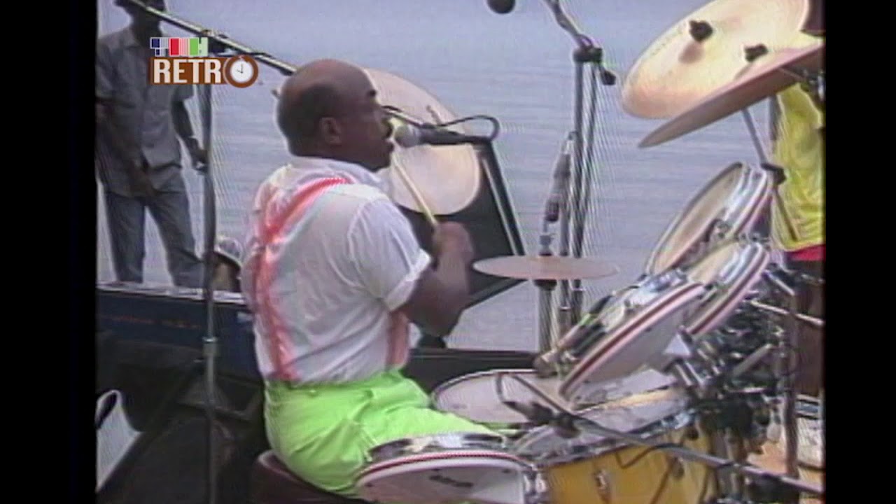Tabou Combo, groupe légendaire du compas haïtien, été 1995 Kaliko , Haiti