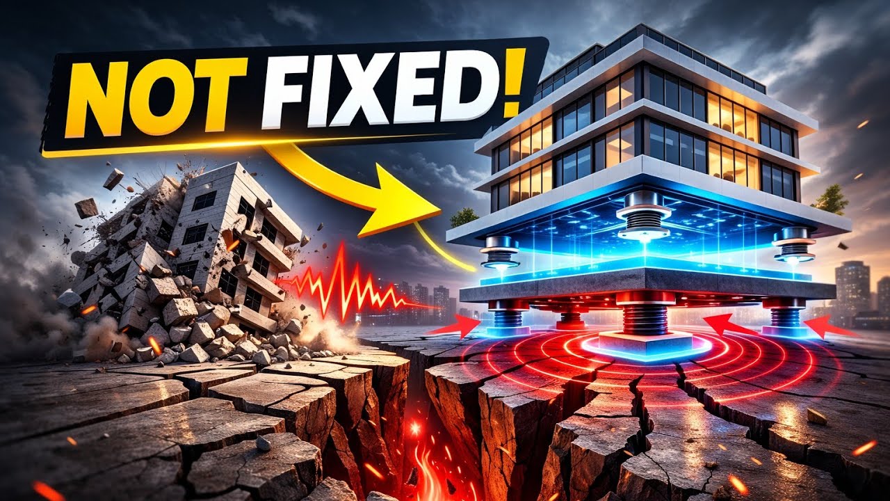 Why Earthquake-Proof Buildings Are NOT Fixed to the Ground