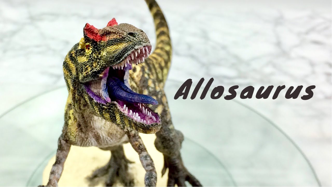 Allosaurus! Painting this Model Kit