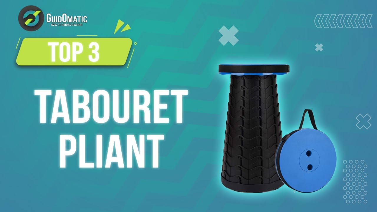 ⭐️ TOP 3 : TABOURET PLIANT 2023