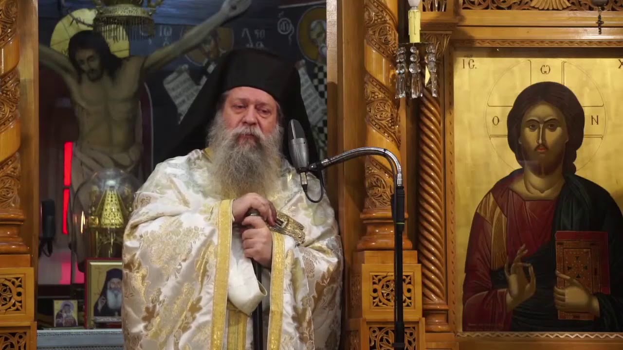 Κυριακή ΙΑ' Λουκά - Των Αγίων Προπατόρων, Ομιλία Γέροντος Γαβριήλ - 13/12/2020.