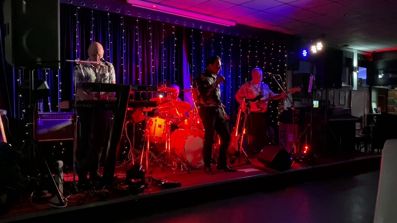 The X5 band at the palm tree holiday camp