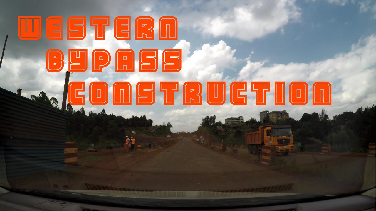 Western Bypass Nairobi under construction