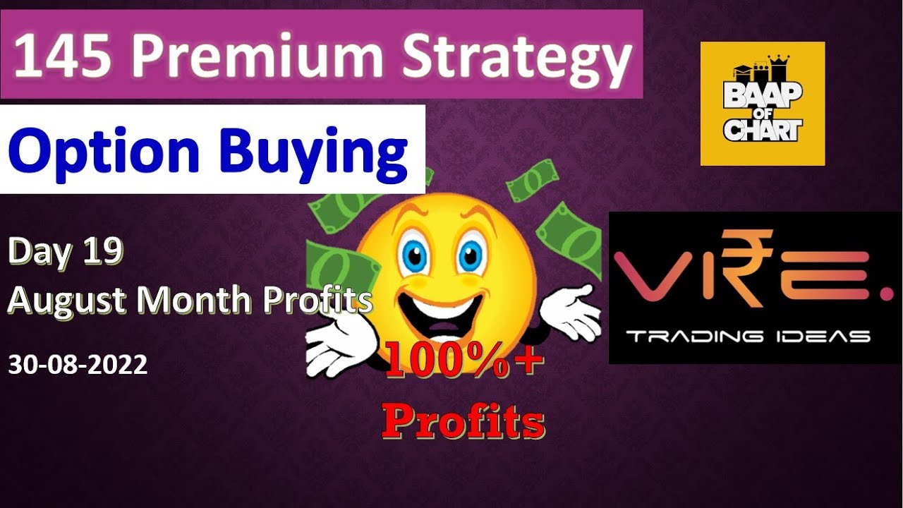 145 Strategy August Month Profit| Tamil | Baap of chart