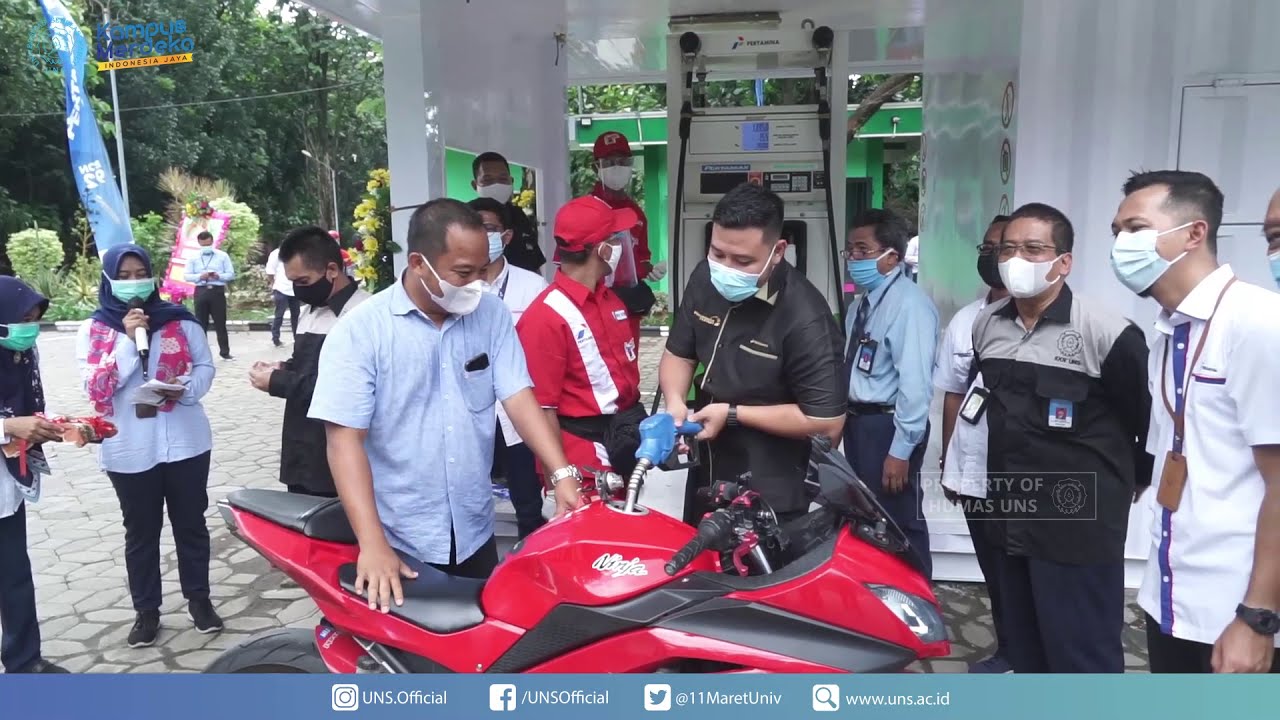 Soft Opening SPBU Modular Kampus UNS