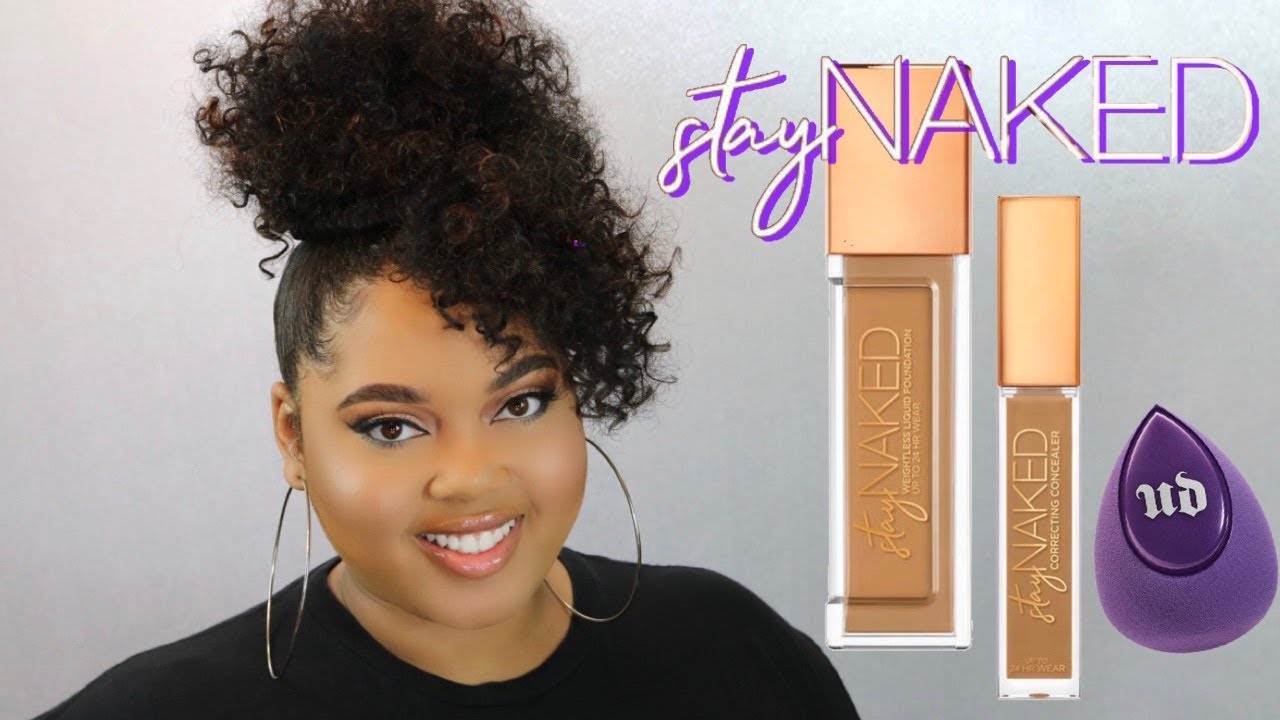 Urban Decay Stay Naked Foundation + Concealer Review, Demo, & Wear Test