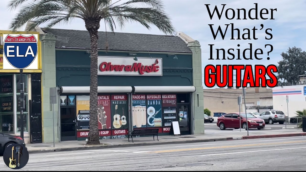Born in East LA | And it's not a Guitar Center!