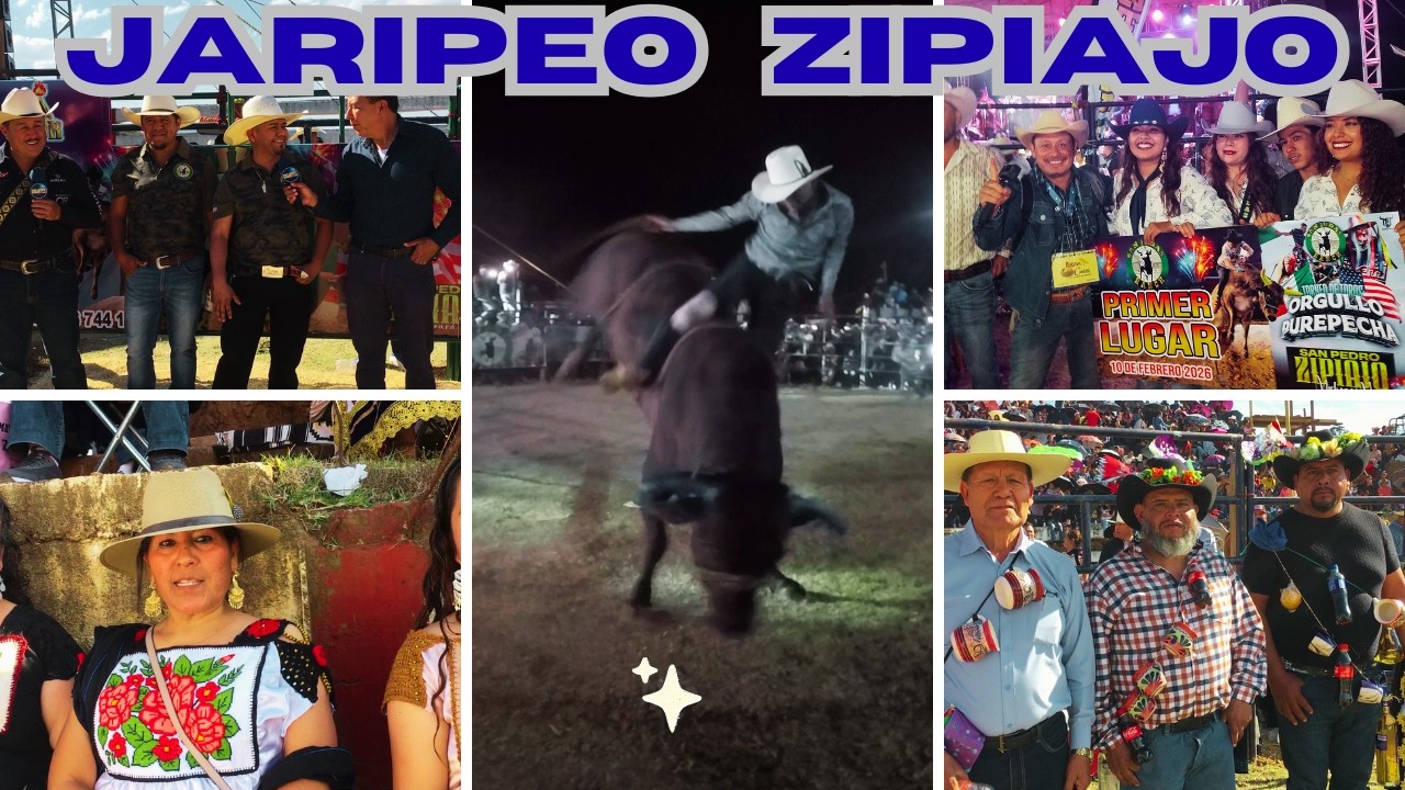 GRAN JARIPEO TORNEO EN ZIPIAJO MICHOACAN MEXICO
