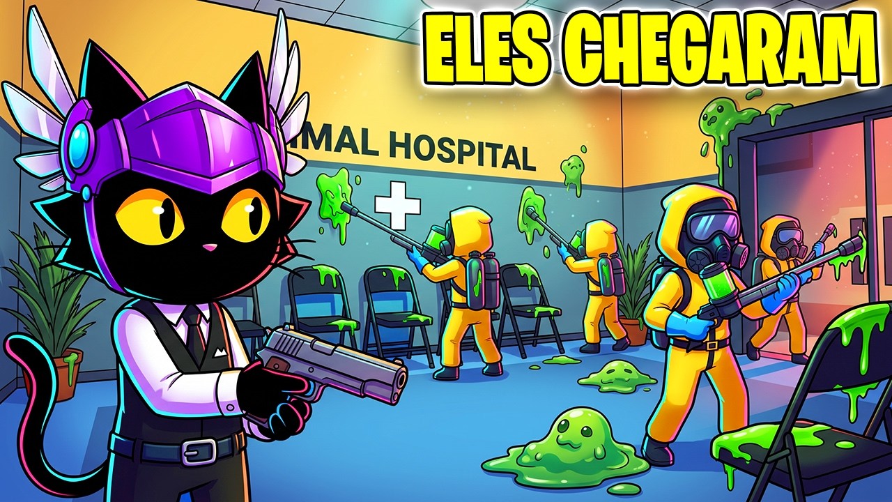 ⚠️ CUIDADO! A HAZMAT INVADIU O HOSPITAL DE ANIMAIS!